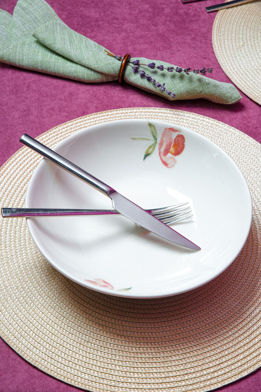 Set de boluri pentru salată, Hermia, 858CMR1508, Portelan, Multicolor - view 4
