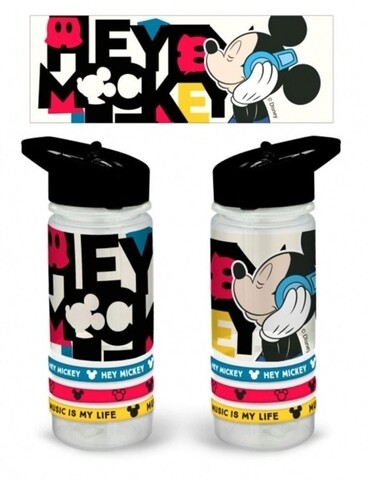Recipient apa mickey mouse, disney, 470 ml, plastic, multicolor