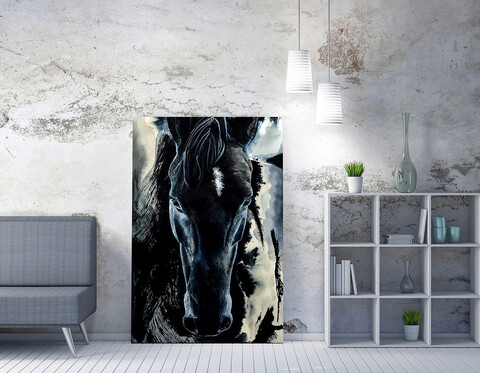 Tablou decorativ, wy169 (70 x 100), 50% bumbac / 50% poliester, canvas imprimat, multicolor