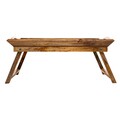 Tava pliabila pentru servire Creaciones Meng, 53x34x23 cm, lemn de mango