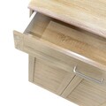 Pantofar cu 3 usi Sante, Pakoworld, 30 perechi pantofi, 120x37x123 cm, PAL/MDF, maro deschis