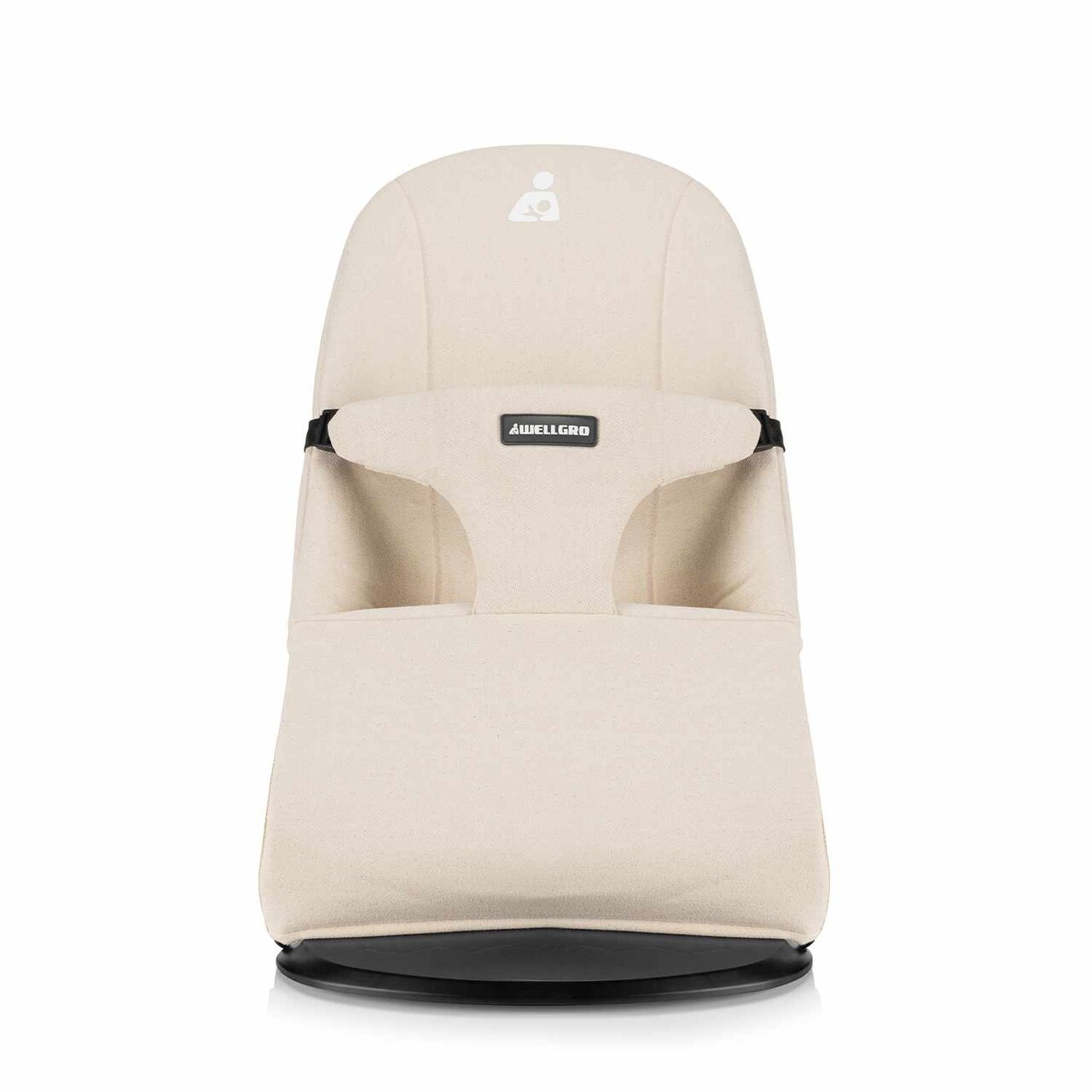 Scaun balansoar pentru bebelusi, Wallxpert, 3 Kademeli, Crem - imagine 3