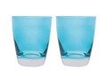 Set 2 pahare, Happy Colour, Excelsa, 300 ml, sticla, albastru deschis