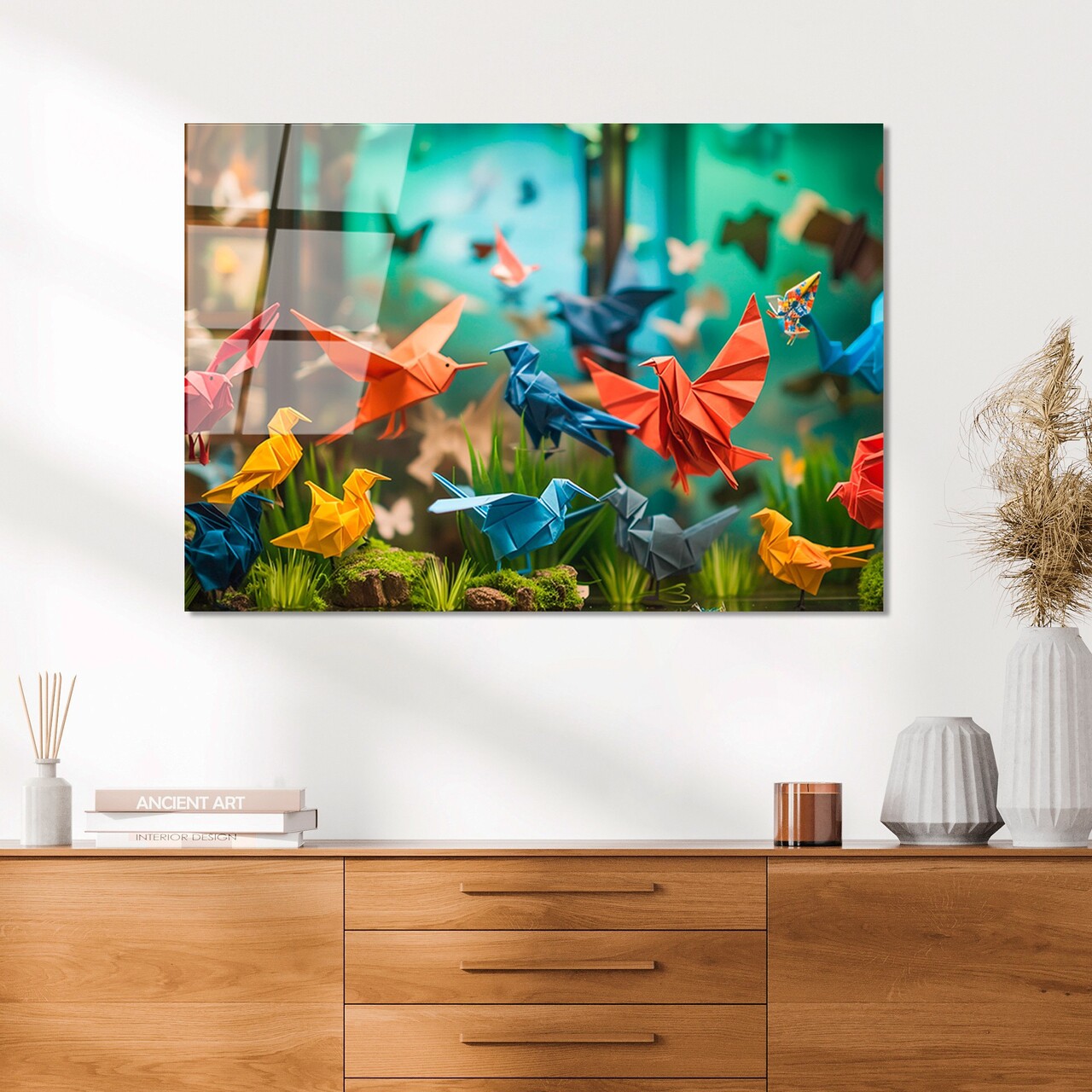 Tablou decorativ, UV-1193, 70 x 100 cm, Multicolor - view 2