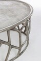 Set 2 masute de cafea Zahid, Bizzotto, 105x67x33 cm, aluminiu