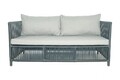 Set gradina/terasa 4 piese, My Interior, Mana, rattan/aluminiu, gri
