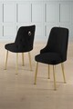 Set scaune 2 piese, Charlotte, Newa, Negru