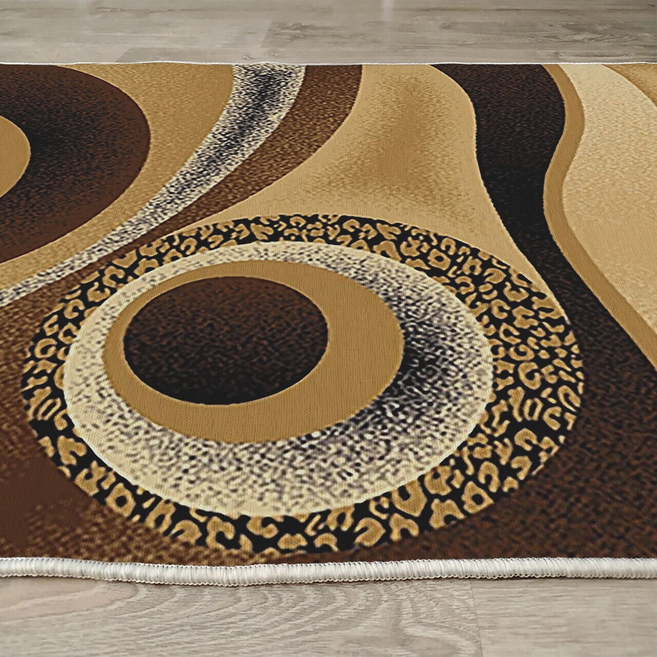 Covor, Woopamuk247, 160x230 cm, Bumbac/Poliester, Maro - view 6