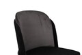 Set scaune 4 piese, Nmobb, Dore-150 V4, Metal, Gri/Negru