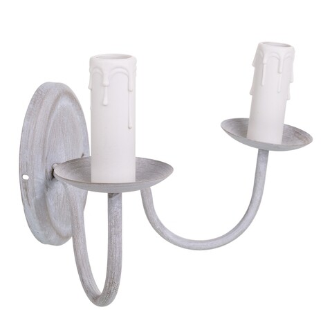 Aplica de perete Freya, Creaciones Meng, 2 x E14, 40W, metal/in