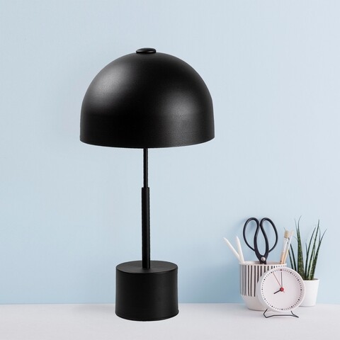 Lampa de masa, mixed - 11497, fulgor, 26 x 53 cm, 1 x e14, 40w, negru