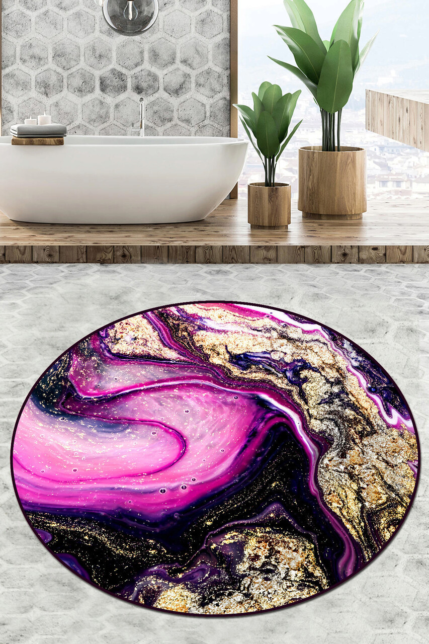 Covoras de baie L'essentiel Maison Pastry Djt (80 cm) Multicolor