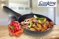 Tigaie Black Sand, Cooking by Heinner, 26 x 5.2 cm, aluminiu turnat, negru