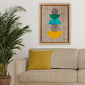 Tablou decorativ, LNJ1990627790, Iuta, Canvas, Multicolor
