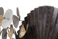 Decoratiune de perete 3D Dity, 120x57.8 cm, fier, multicolor