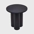 Masuta de cafea Lumbera, Homla, 40x45 cm, MDF, negru