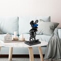 Decoratiune, Souris-4, 18x32x12 cm, Poliester, Negru/Albastru