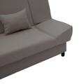 Canapea extensibila 3 locuri Tiko, Pakoworld, 200x85x90 cm, textil, gri