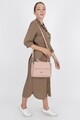 Geanta Beverly Hills Polo Club, 121, piele naturala, roz pudrat