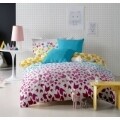 Lenjerie de pat dubla King Size Loving Matisse V.1 Aquarius, 6 piese, 220x250 cm, 100% bumbac, multicolora