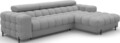 Coltar extensibil dreapta 3 locuri ELTAP, RT-04SO, Felro, 285x181x93 cm, lemn/poliester, gri inchis