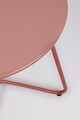 Masuta de cafea pentru gradina/terasa Austin, Bizzotto, D45x45 cm, otel, invelis e-coating, finisaj mat, teracota