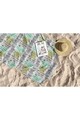 Prosop de plaja, Astacura, Keep Moving Faster 90, 90x150 cm, 70% poliester/30% poliamida, Multicolor