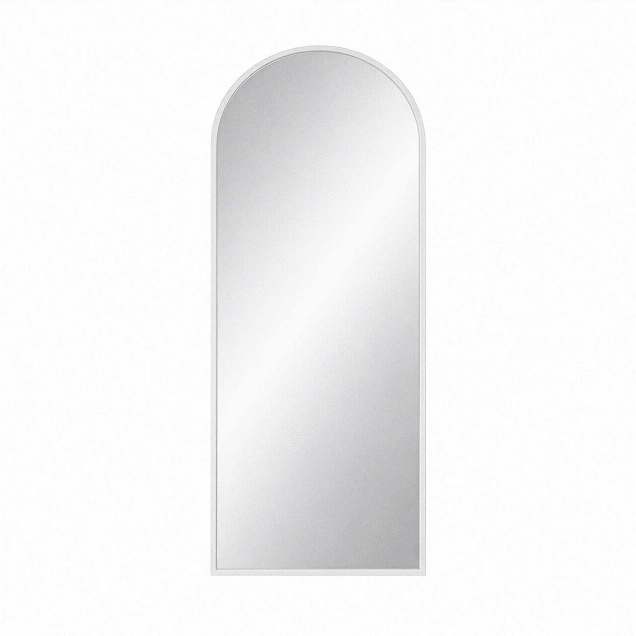 Oglinda Cheval, Hanah Home, Oval 60x180, 60x180x1.5 cm, Alb — imaginea 2