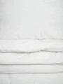 Lenjerie de pat dubla Defla, Homla, 160x200 cm, 3 piese, bumbac, alb/negru