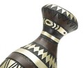 Statueta decorativa, Massai Woman Tribe, Mauro Ferretti, 23 x 19 x 38.5 cm, polirasina, negru/multicolor