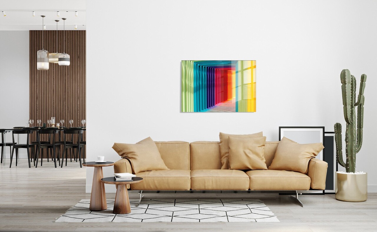 Tablou decorativ, UV-555, 30 x 45 cm, Multicolor - view 4