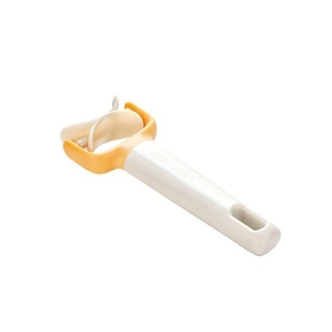 Rola pentru decupat fursecuri delicia, tescoma, 17 x 7 cm, plastic, bej/galben