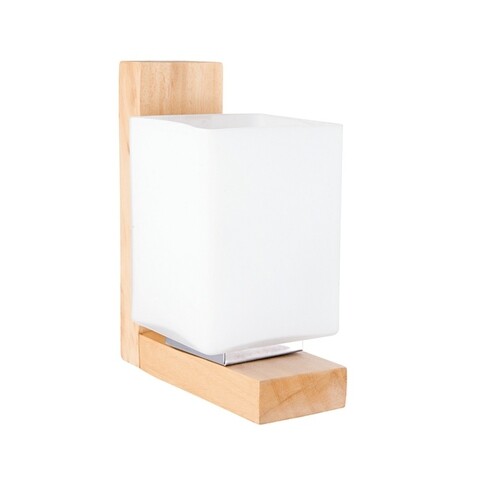 Aplica de perete, l1310 - oak, lightric, 12 x 18 cm, 1 x e27, 40w, maro