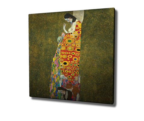 Tablou decorativ, KC247, Canvas, Lemn, Multicolor