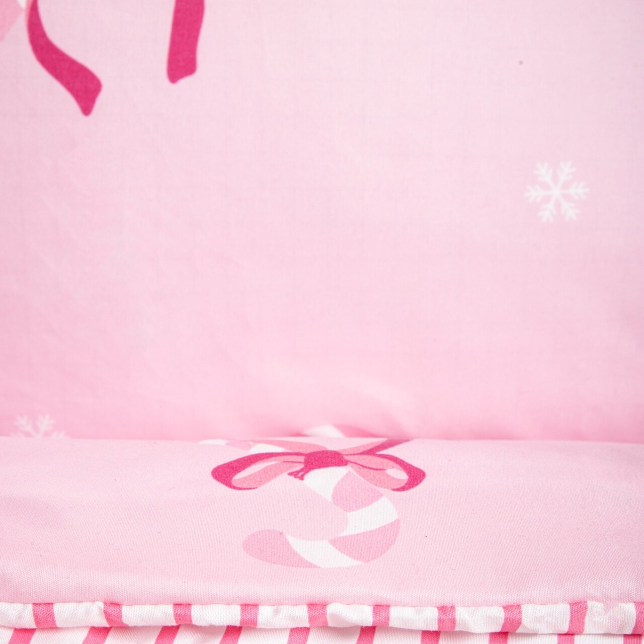 Lenjerie de pat King Size, Rosetta, Homla, 3 piese, 200x220 cm, microfibra din poliester, roz - 2 | YEO