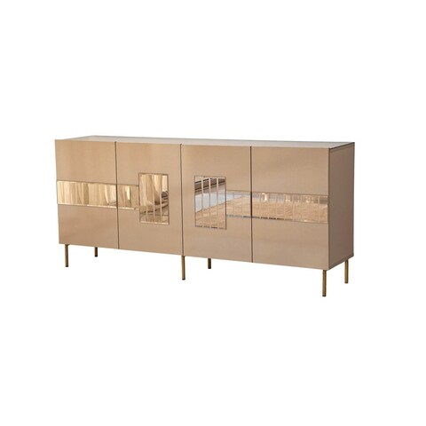 Consola, Neostill, Paris, 180x80x40 cm, MDF , Bronz / Aur