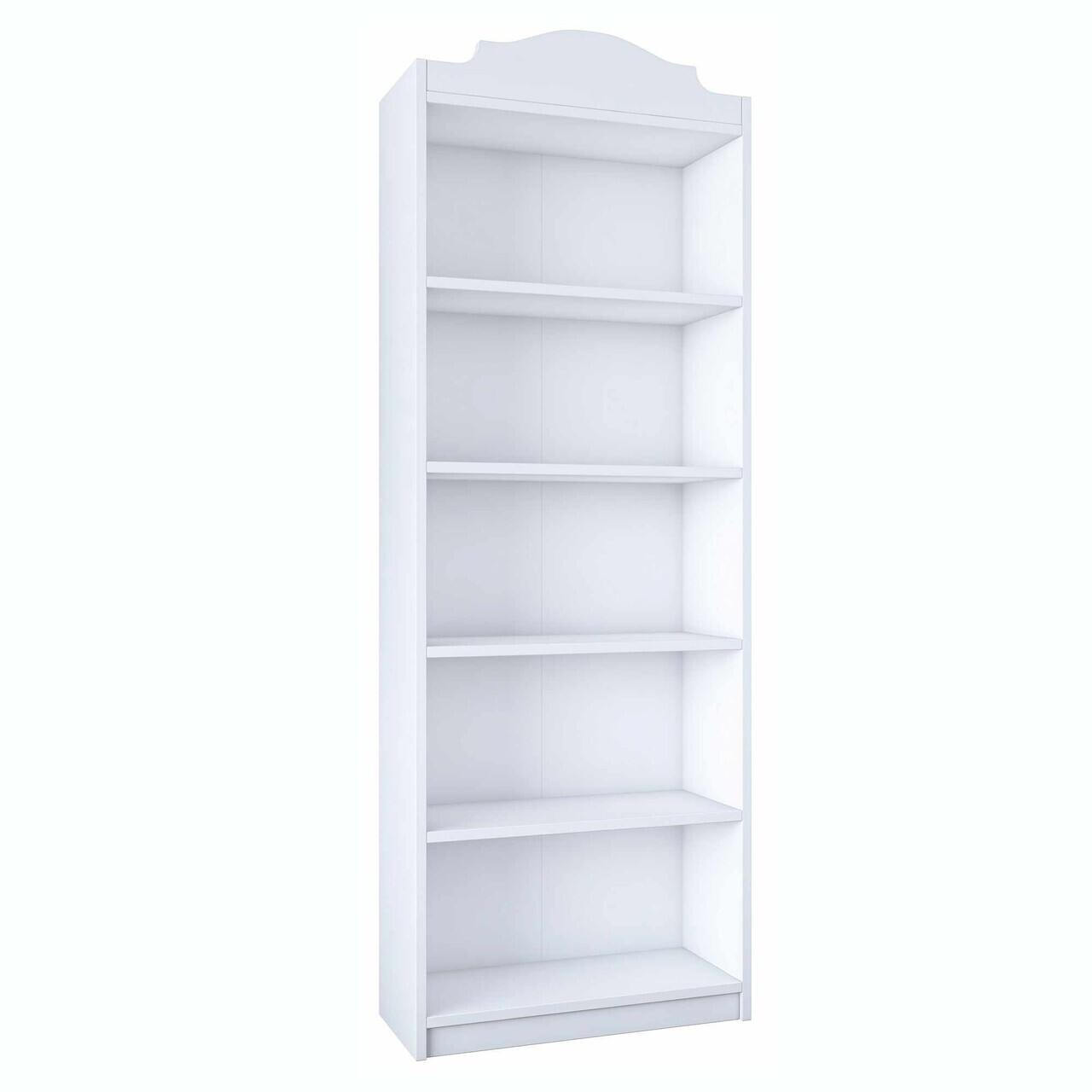 Corp biblioteca, Hanah Home, HC130, 60x160x25 cm, Alb — imaginea 10