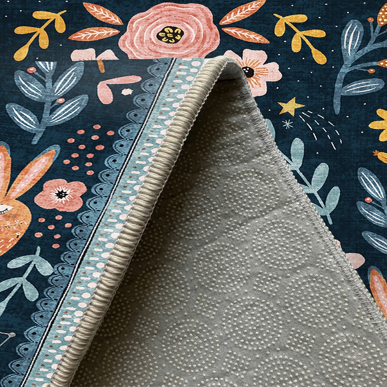 Covor (140 x 220), Wookece1694, 140x220 cm, Albastru navy - view 6