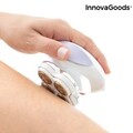 Epilator reincarcabil indolor cu 4 capete si LED InnovaGoods, 9x7x6 cm