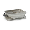 Cos de rufe / cos depozitare, pliabil, Brabantia, Linn, 35 L, 37x44x26 cm, textil, gri