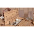 Set masa extensibila si 4 scaune, Vella, Vina 0900, PAL, Pin Atlantic / Piatră