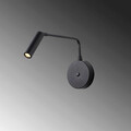 Aplica de perete, Opviq, 892OPV1357, Metal, Negru