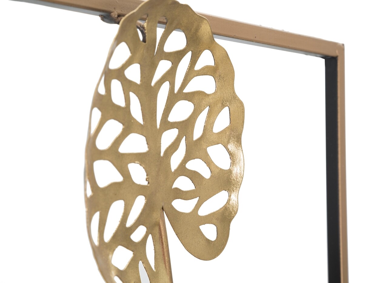 Decoratiune de perete 3D Gloth-A, Mauro Ferretti, 31.2x90 cm, fier, multicolor - 2 | YEO