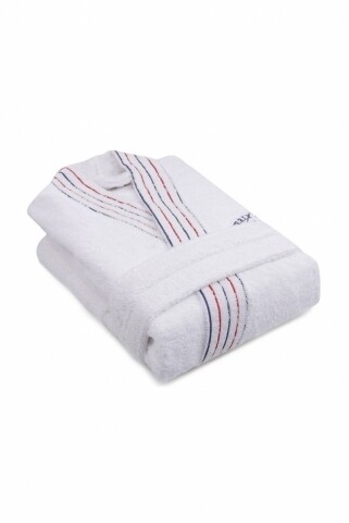 Halat de baie barbati, Beverly Hills Polo Club, 100% bumbac, M/L, White