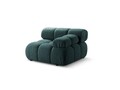Modul dreapta pentru canapea, 1 loc, Bellis-213, Micadoni Home, 94x94x70 cm, tesatura boucle, petrol