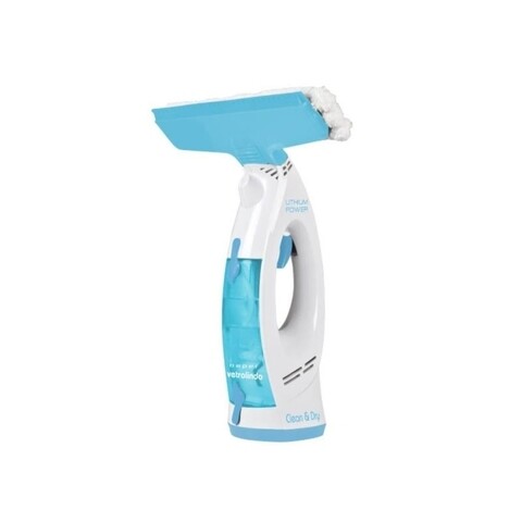 Aparat de curatat geamuri 3 in 1 50.55, beper, cu pulverizator incorporat si baterie reincarcabila