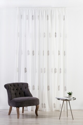 Perdea Mendola Interior, Aredo, 300x245 cm, poliester, gri