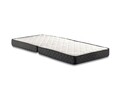 Pat pliabil pentru o persoana Katlanir XL, Niron, 204x90x74 cm, alb/negru