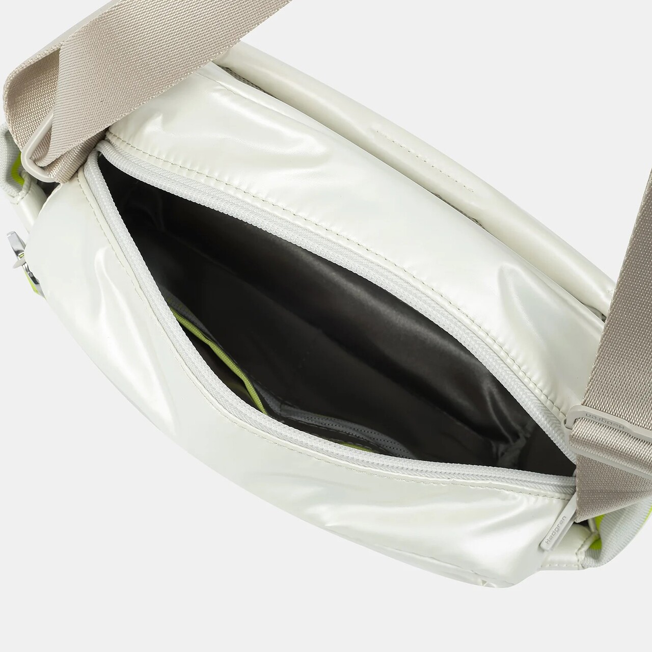 Geanta Cozy, COCCON, Hedgren, 27x8x18 cm, poliester, crem