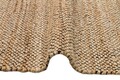 Covor, Ech 07 Natural Black, 200x300 cm, Iuta, Negru/Bej